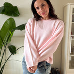 The Simone Long Sleeve O - Neck Pullover Knit Sweater - Love and Lee Apparel