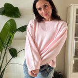 The Simone Long Sleeve O - Neck Pullover Knit Sweater - Love and Lee Apparel