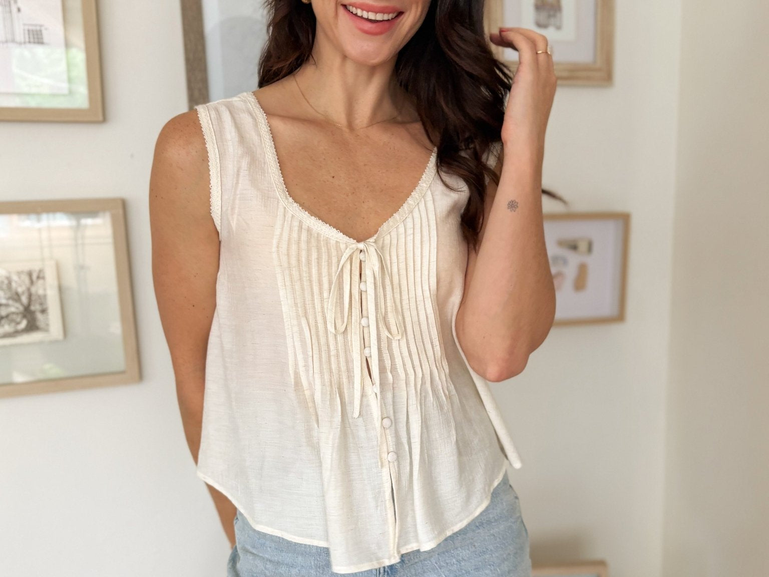 Catch You Lakeside Button Down Top - Love and Lee Apparel
