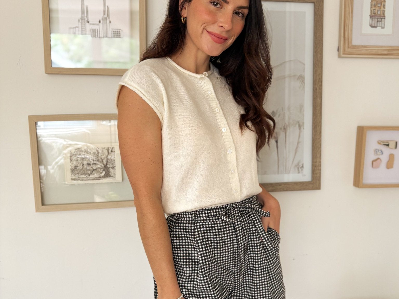 Ariana Short Sleeve Cardigan - Love and Lee Apparel