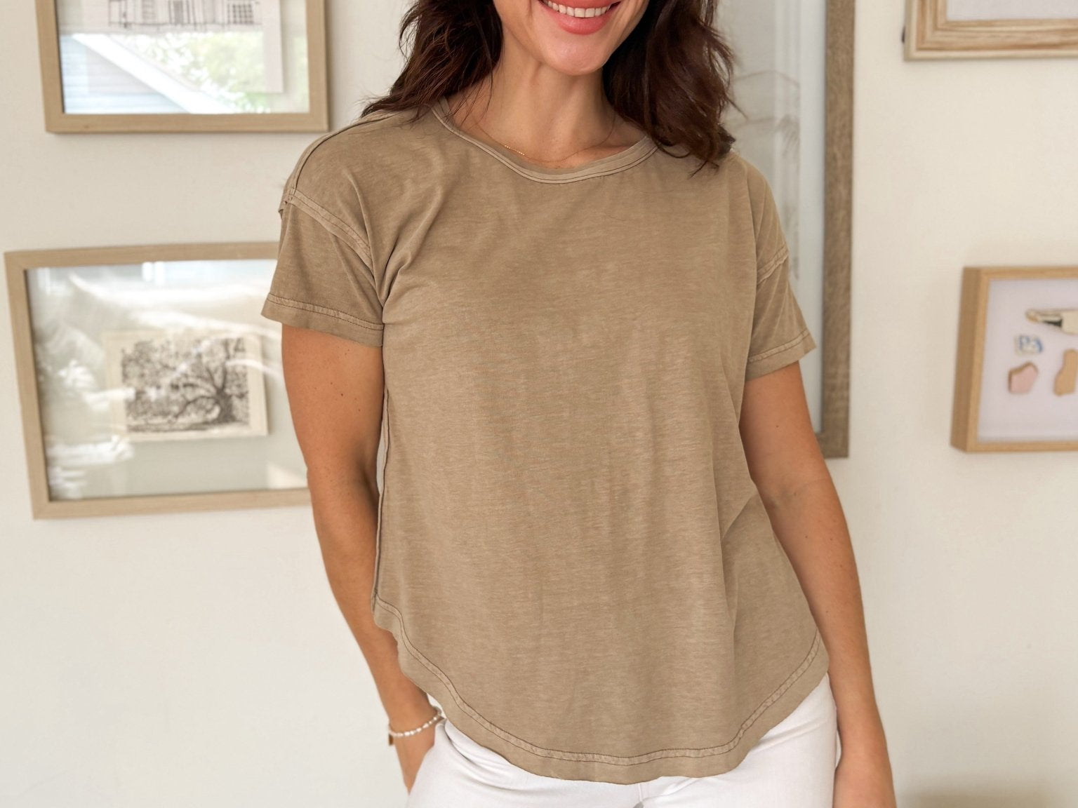 Bianca Cotton T-Shirt - Love and Lee Apparel