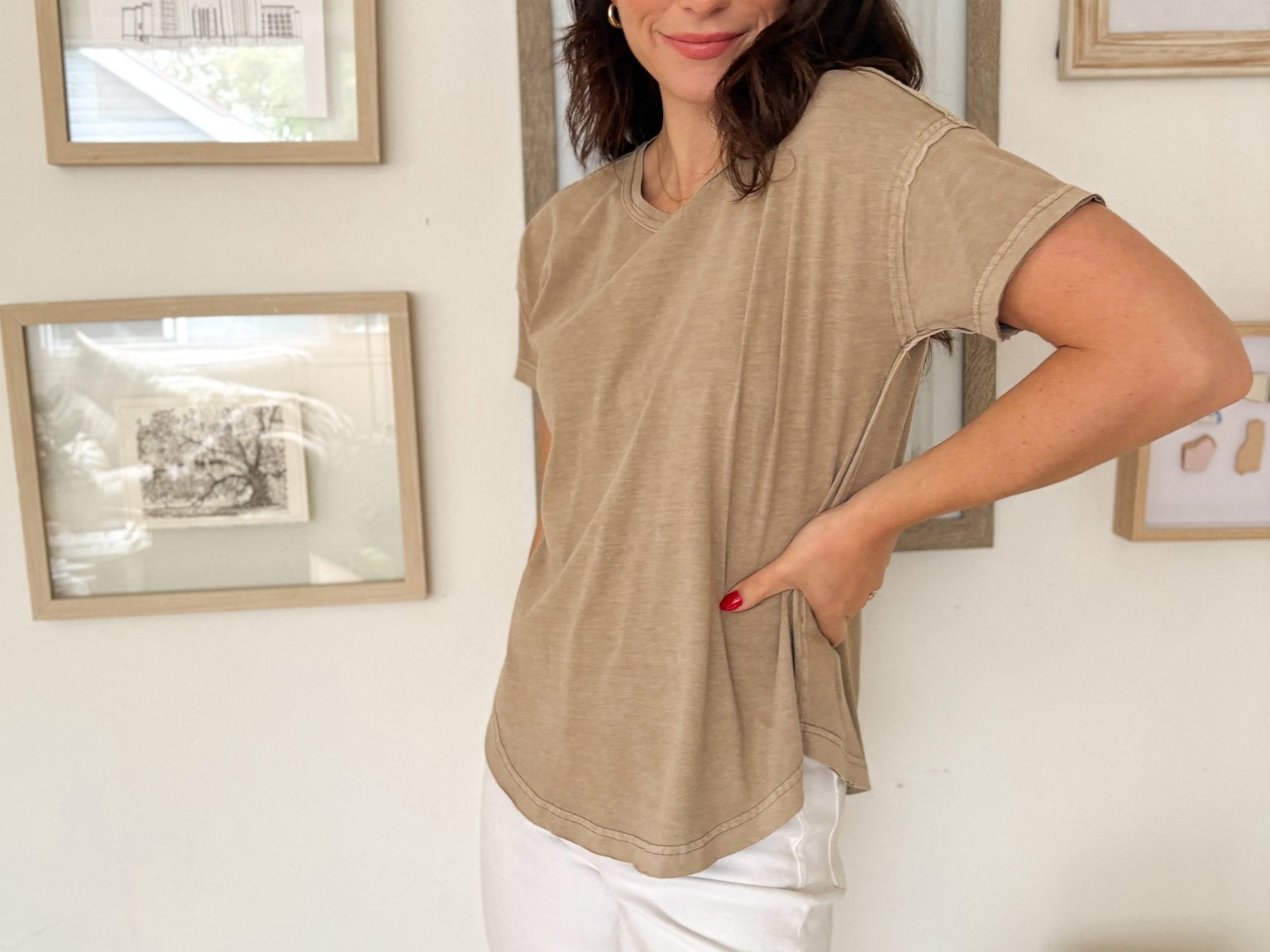 Bianca Cotton T-Shirt - Love and Lee Apparel