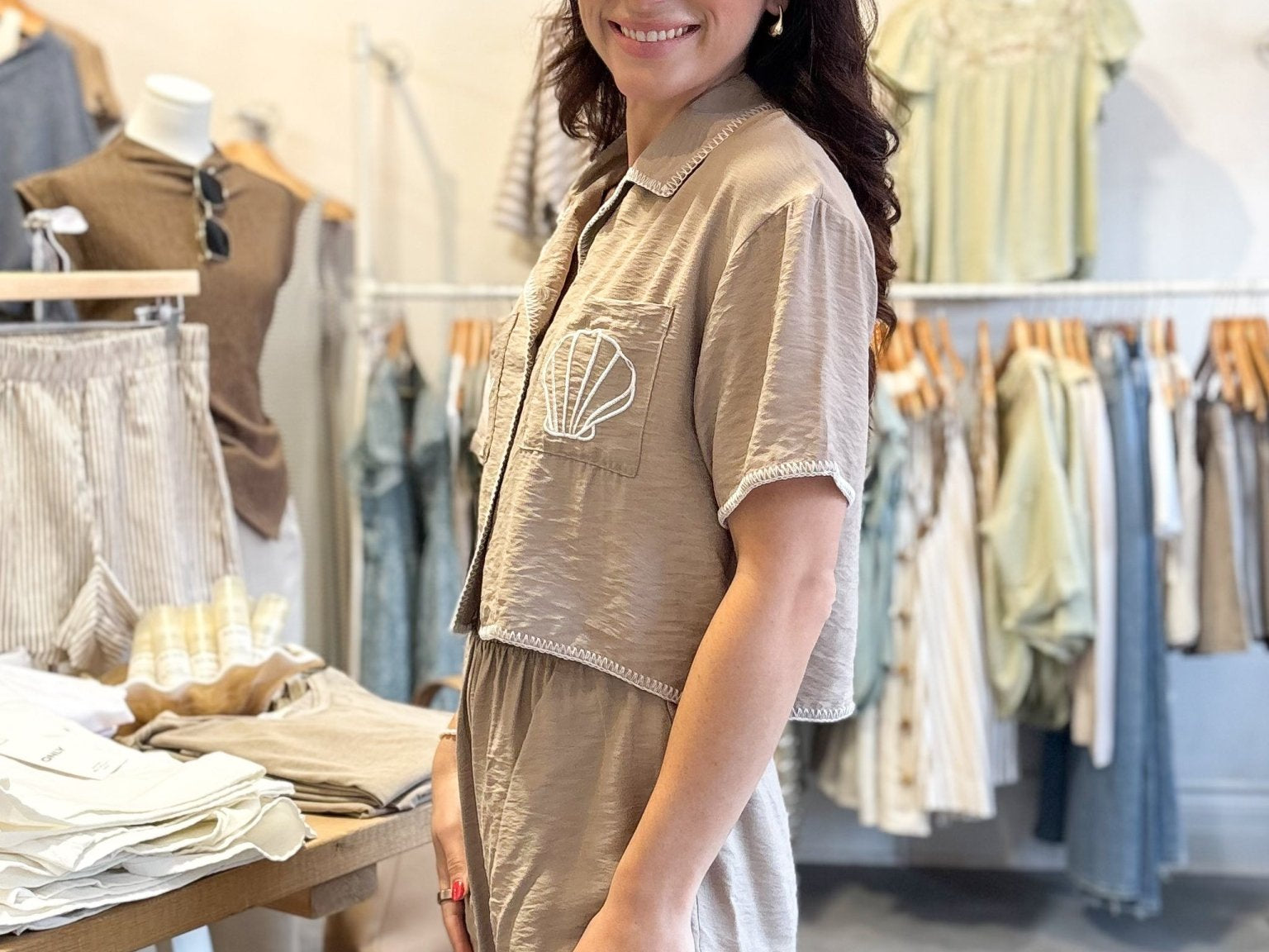 Seashore 2 Piece Shorts Set - Love and Lee Apparel