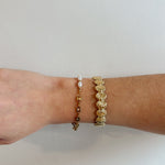 Seashell Bangle Bracelet 18K Gold - Love and Lee Apparel