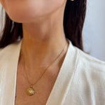 Seashell Pendant on a Dainty Beaded Chain - 18K Gold Plated - Love and Lee Apparel