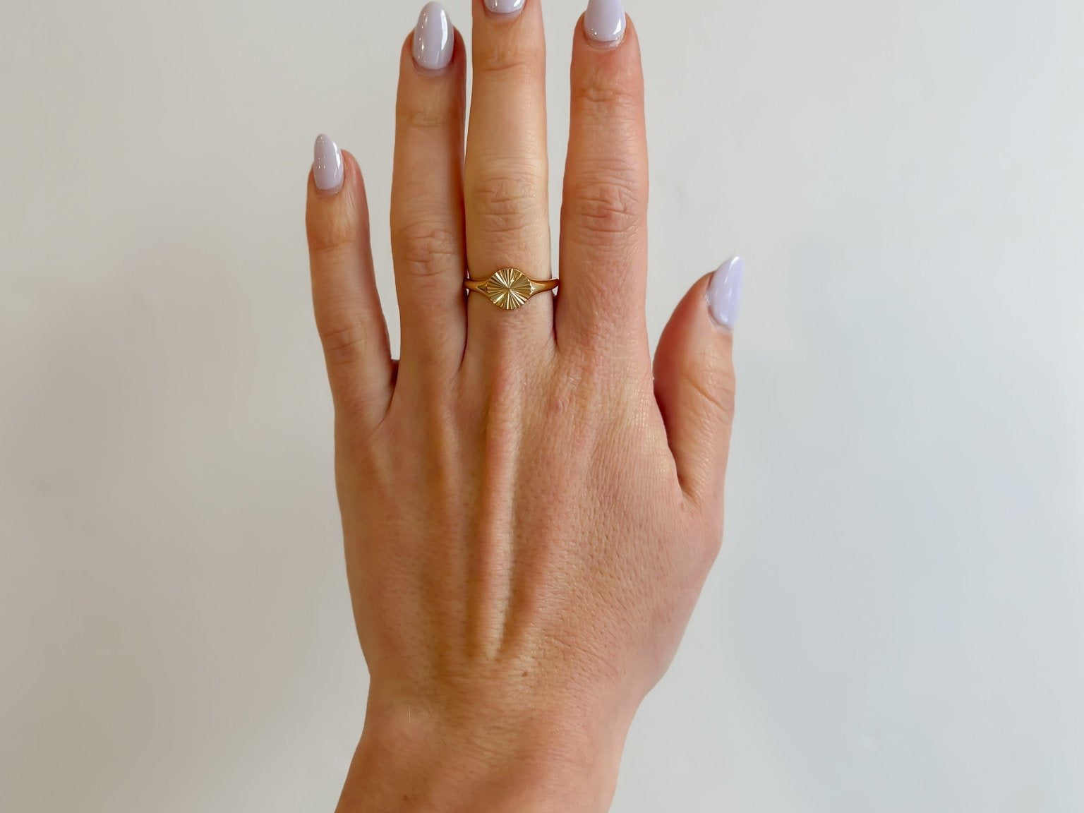 Sunburst Signat Ring - Love and Lee Apparel