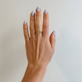 Sunburst Signat Ring - Love and Lee Apparel