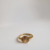 Sunburst Signat Ring - Love and Lee Apparel