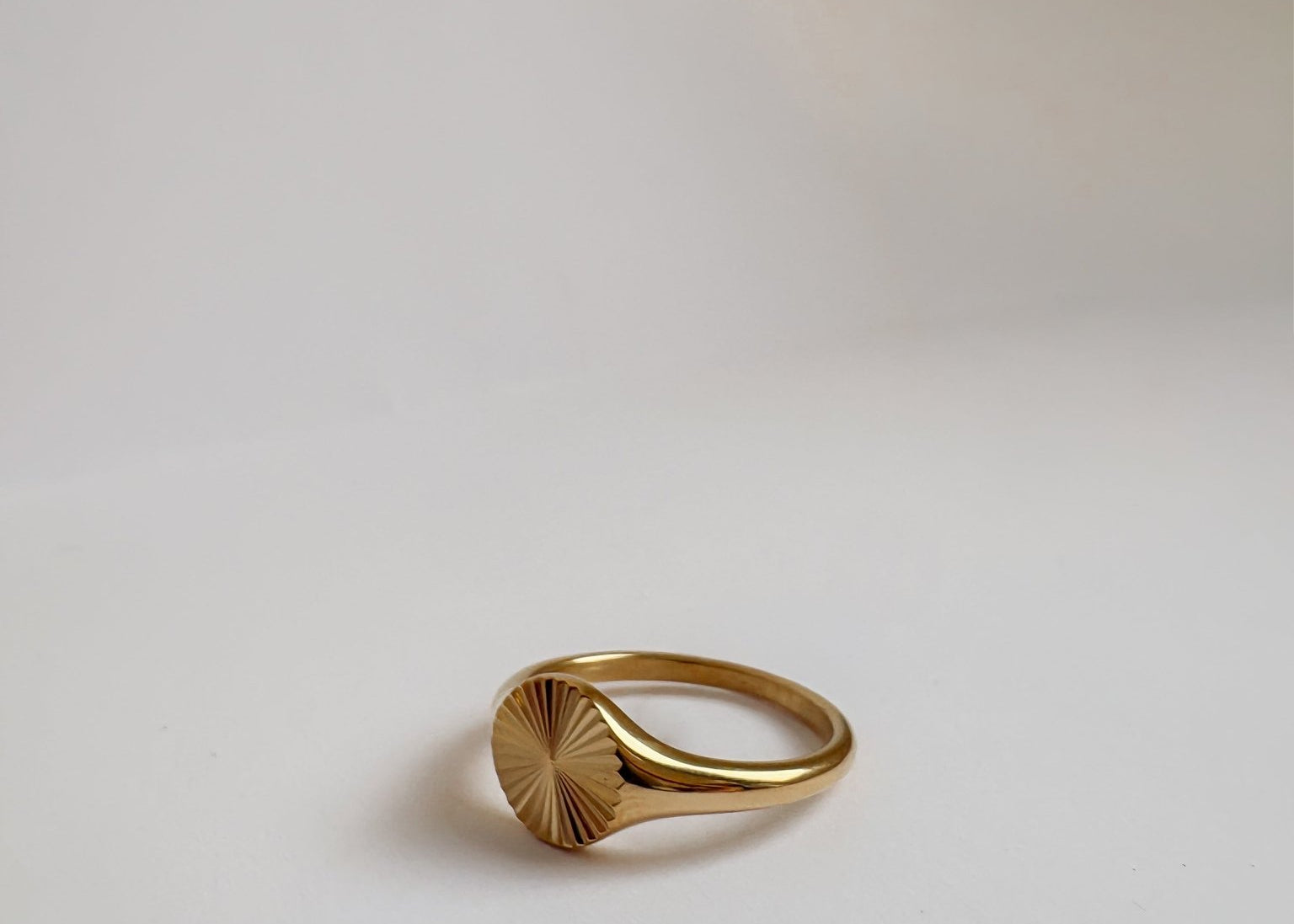 Sunburst Signat Ring - Love and Lee Apparel