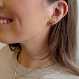 Bow Stud Earrings 18K Gold Plated - Love and Lee Apparel