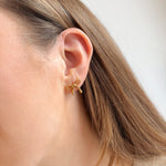 Bow Stud Earrings 18K Gold Plated - Love and Lee Apparel
