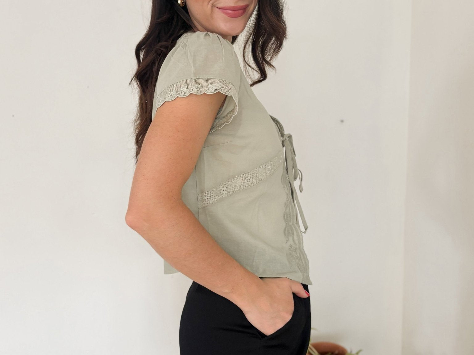 Plans at 7- High Waisted Shorts in Black - Love and Lee Apparel