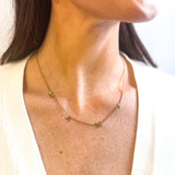 MAMA Block Letter Style 18K Gold Dipped Necklace with Dainty Chain - Love and Lee Apparel