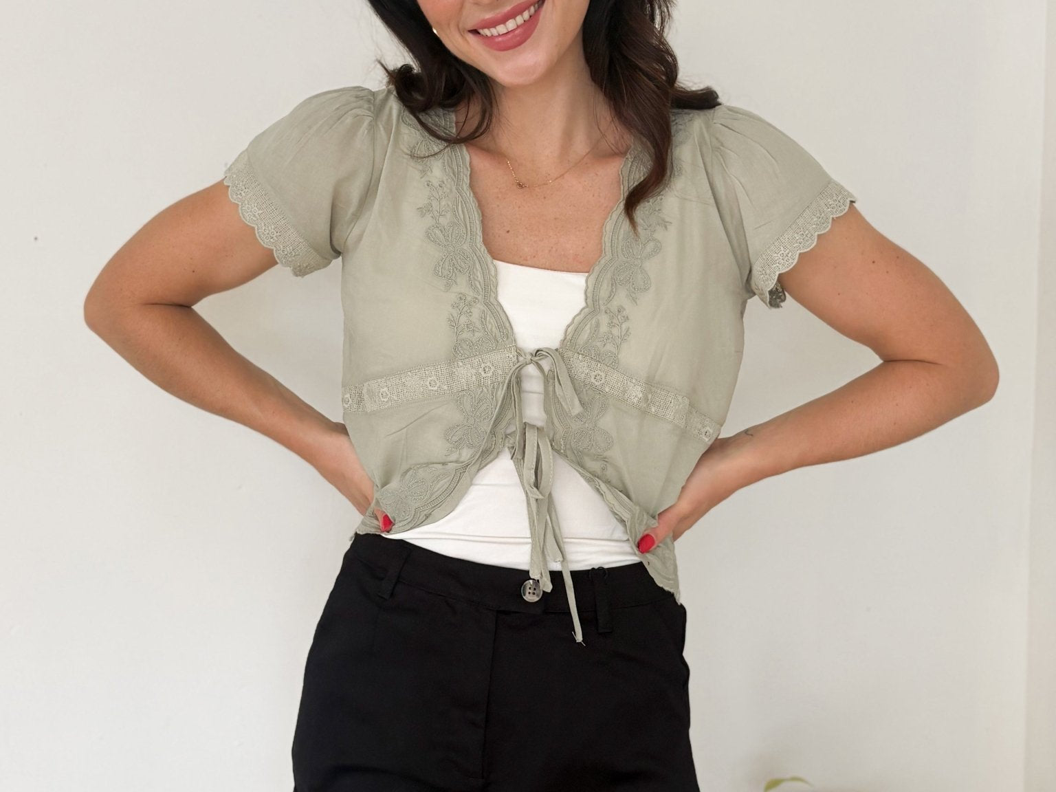 Plans at 7- High Waisted Shorts in Black - Love and Lee Apparel