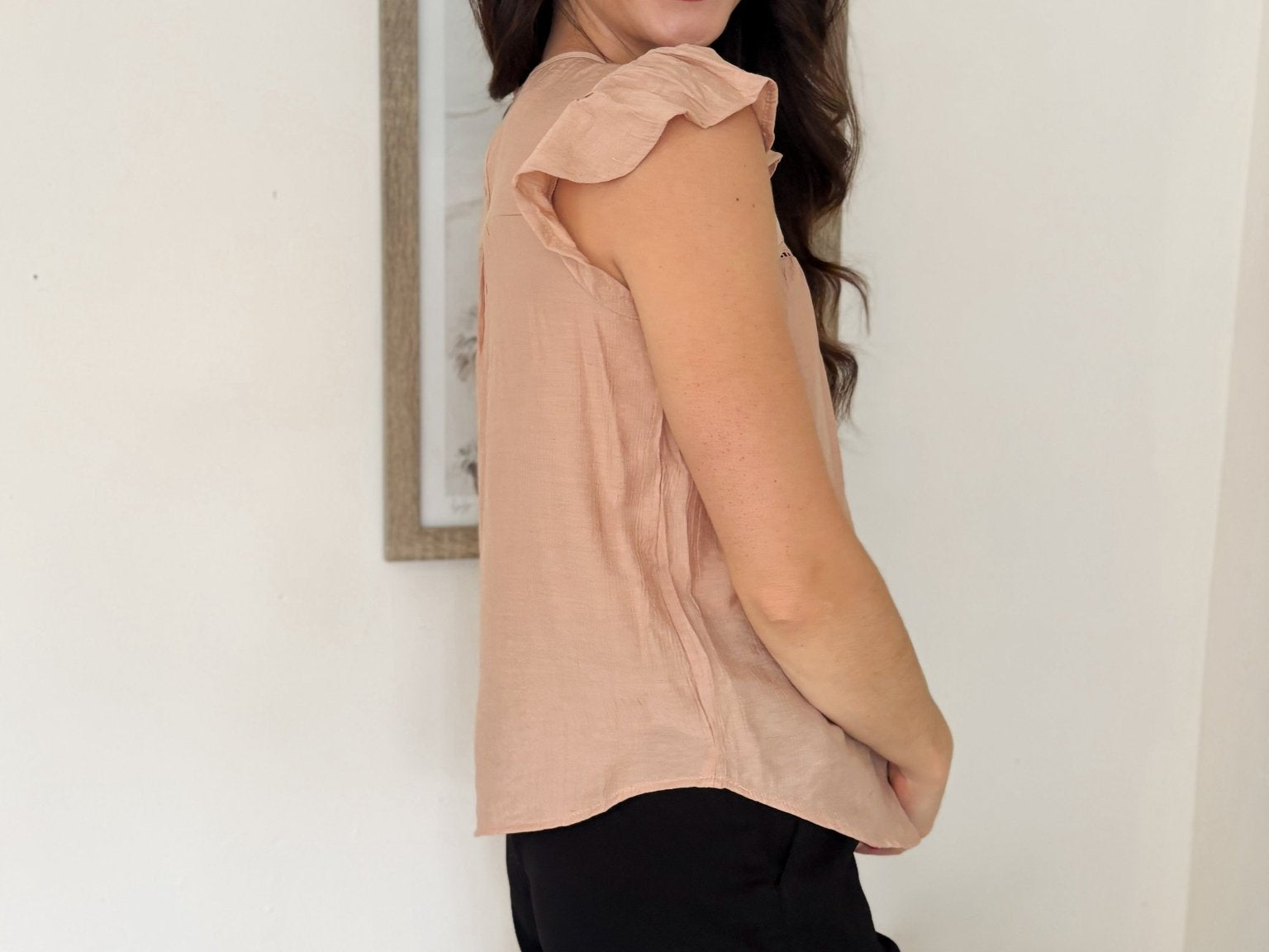 Golden Hour Short Sleeve Blouse - Love and Lee Apparel