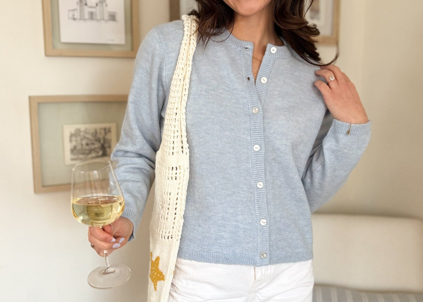 The Cara Long Sleeve Round Neckline Cardigan - Love and Lee Apparel