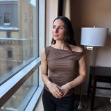 Hannon Asymmetrical Off Shoulder Top - Love and Lee Apparel