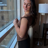 Hannon Asymmetrical Off Shoulder Top - Love and Lee Apparel