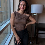 Hannon Asymmetrical Off Shoulder Top - Love and Lee Apparel