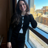 Chelsea Bow Detail Cardigan - Love and Lee Apparel