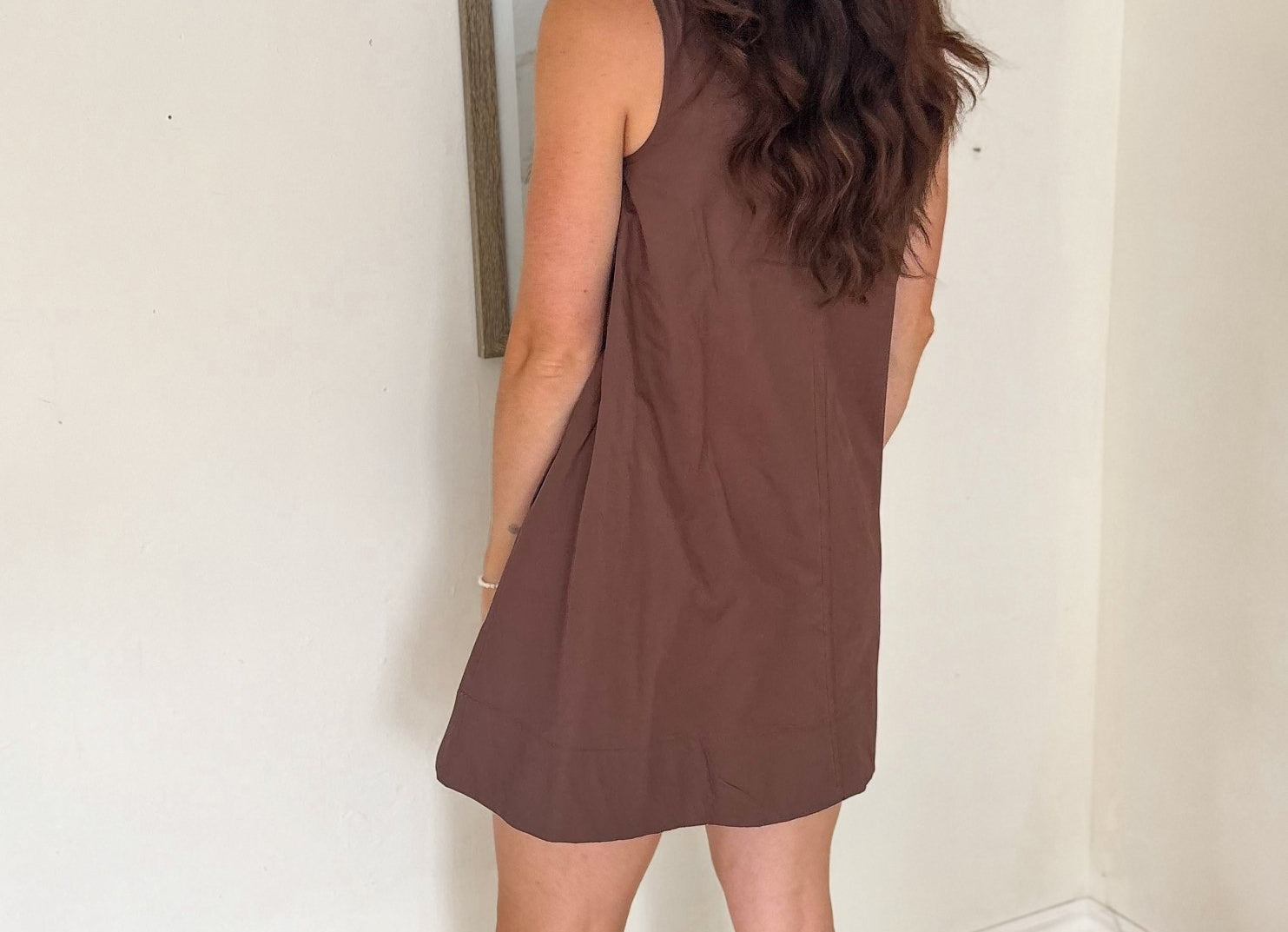 Provence Sleeveless Gathered Short Dress - Love and Lee Apparel