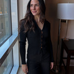 The Cara Front Hook Collared Cardigan - Love and Lee Apparel