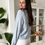 The Hilary Long Sleeve Round Neckline Knit Pullover - Love and Lee Apparel