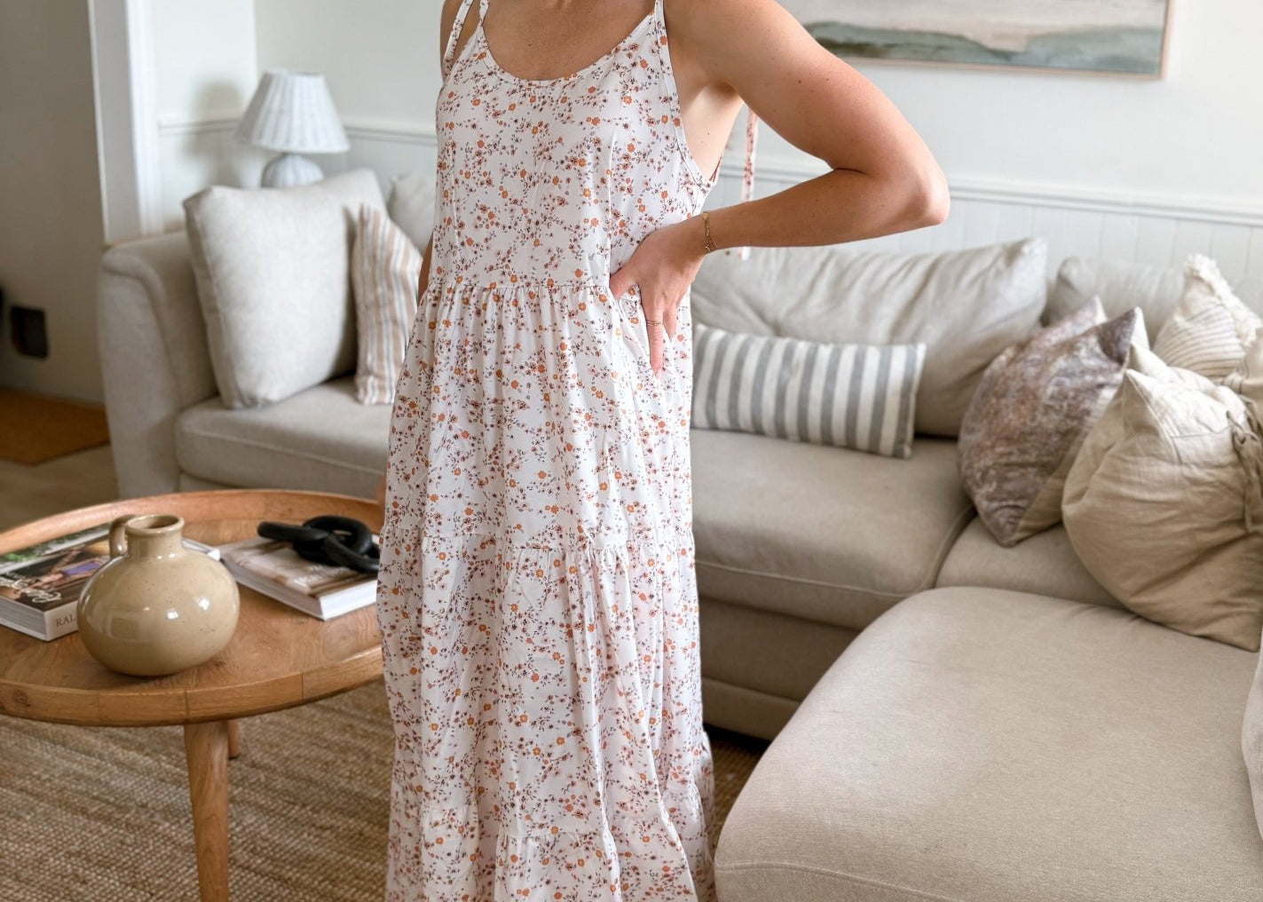 The Yvonne Floral Sundress - Love and Lee Apparel