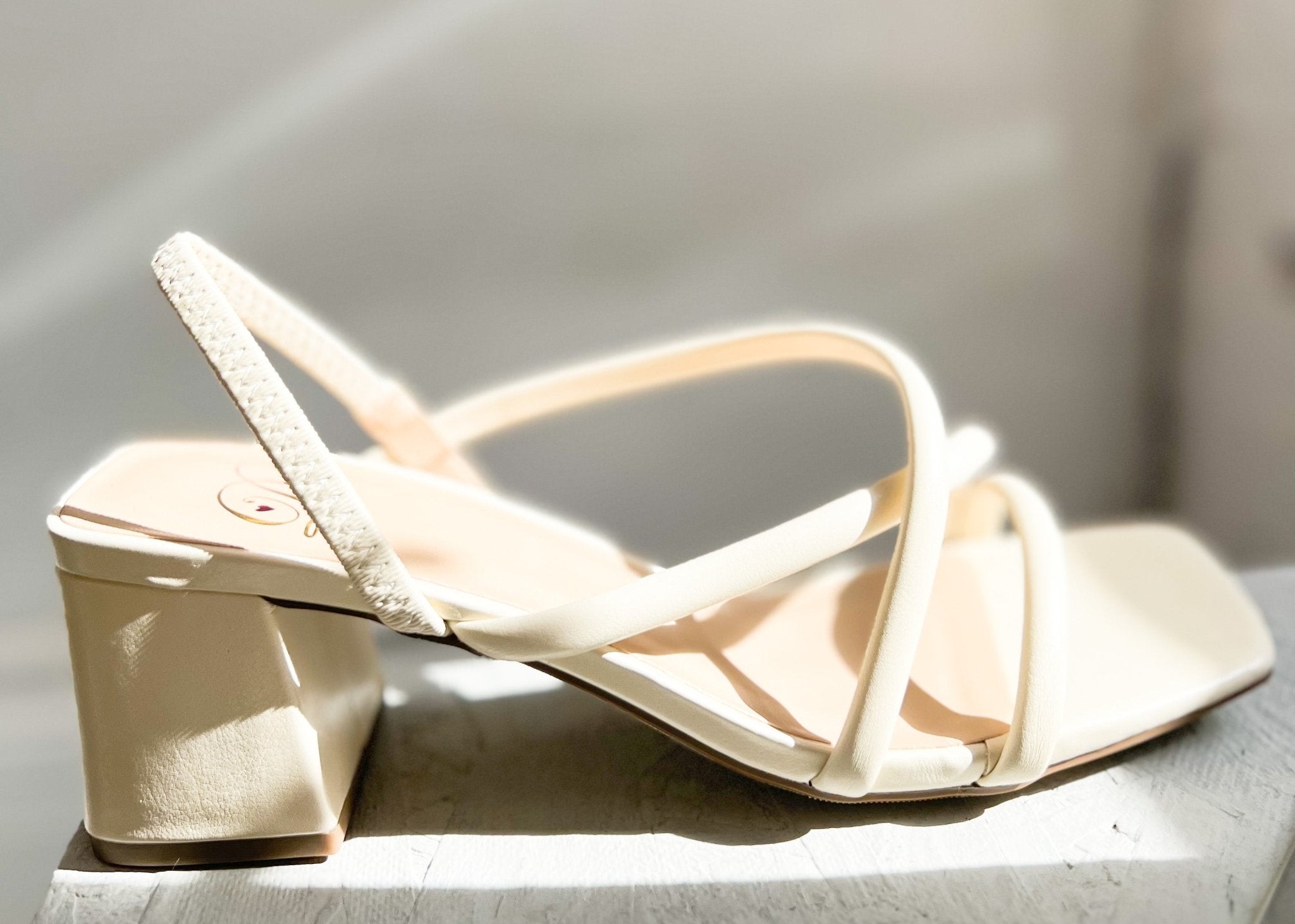 Tiana Block Heels - Love and Lee Apparel