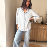 The Jovie Long Sleeve Linen Blend Shirt - Love and Lee Apparel