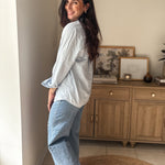 The Jovie Long Sleeve Linen Blend Shirt - Love and Lee Apparel