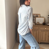 The Jovie Long Sleeve Linen Blend Shirt - Love and Lee Apparel
