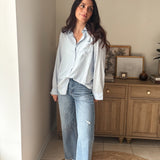 The Jovie Long Sleeve Linen Blend Shirt - Love and Lee Apparel