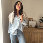 The Jovie Long Sleeve Linen Blend Shirt - Love and Lee Apparel