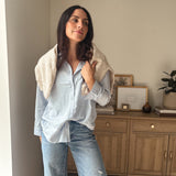 The Jovie Long Sleeve Linen Blend Shirt - Love and Lee Apparel