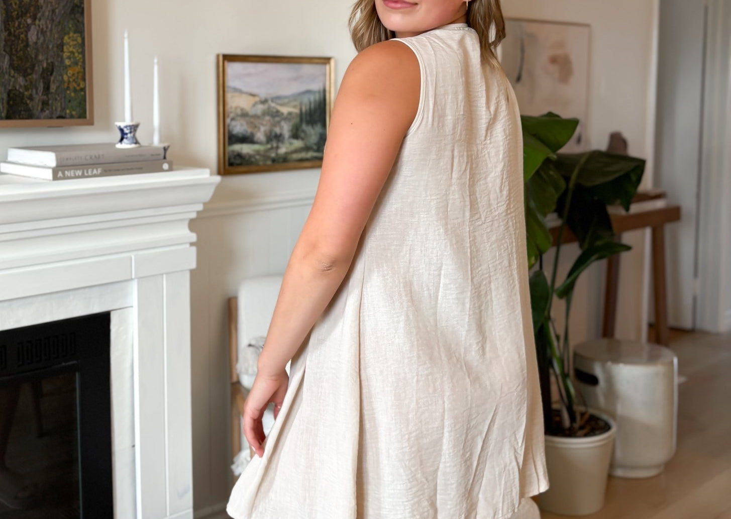 Harriet Front Tie Dress - Love and Lee Apparel