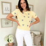 Luna Knitted Short Sleeve Top - Love and Lee Apparel
