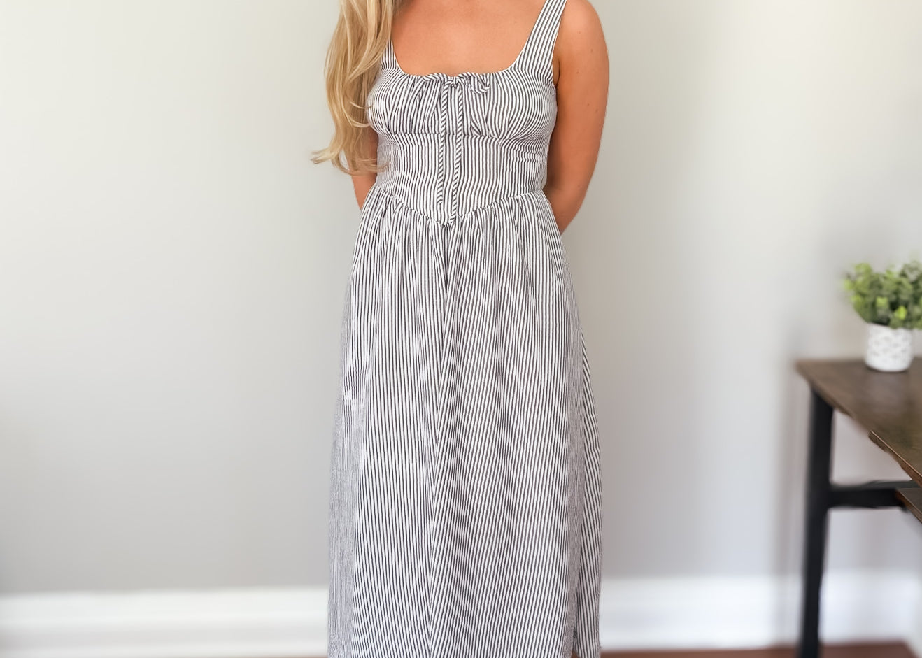 Olivia Square Neck Sundress - Love and Lee Apparel