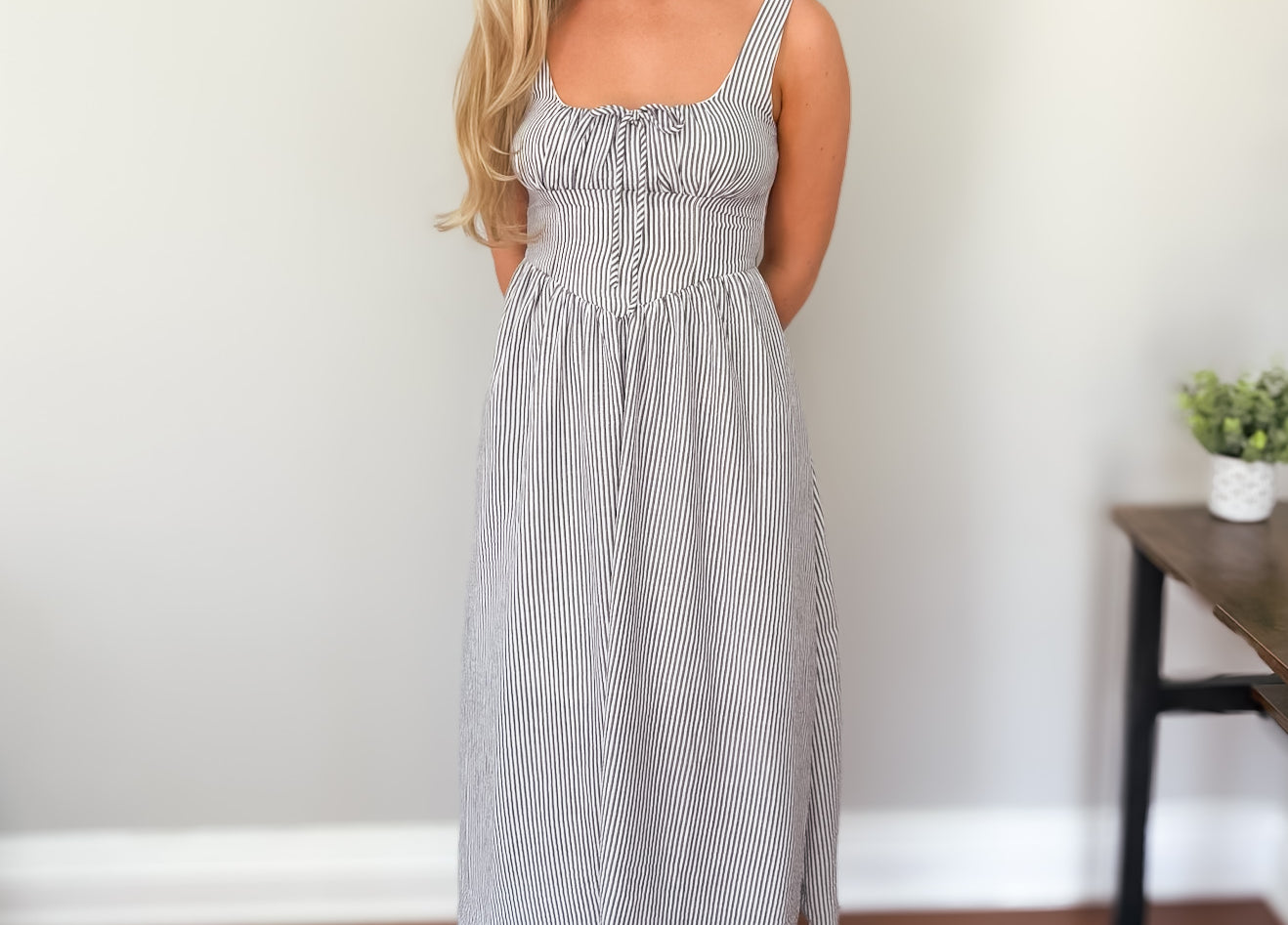 Olivia Square Neck Sundress - Love and Lee Apparel