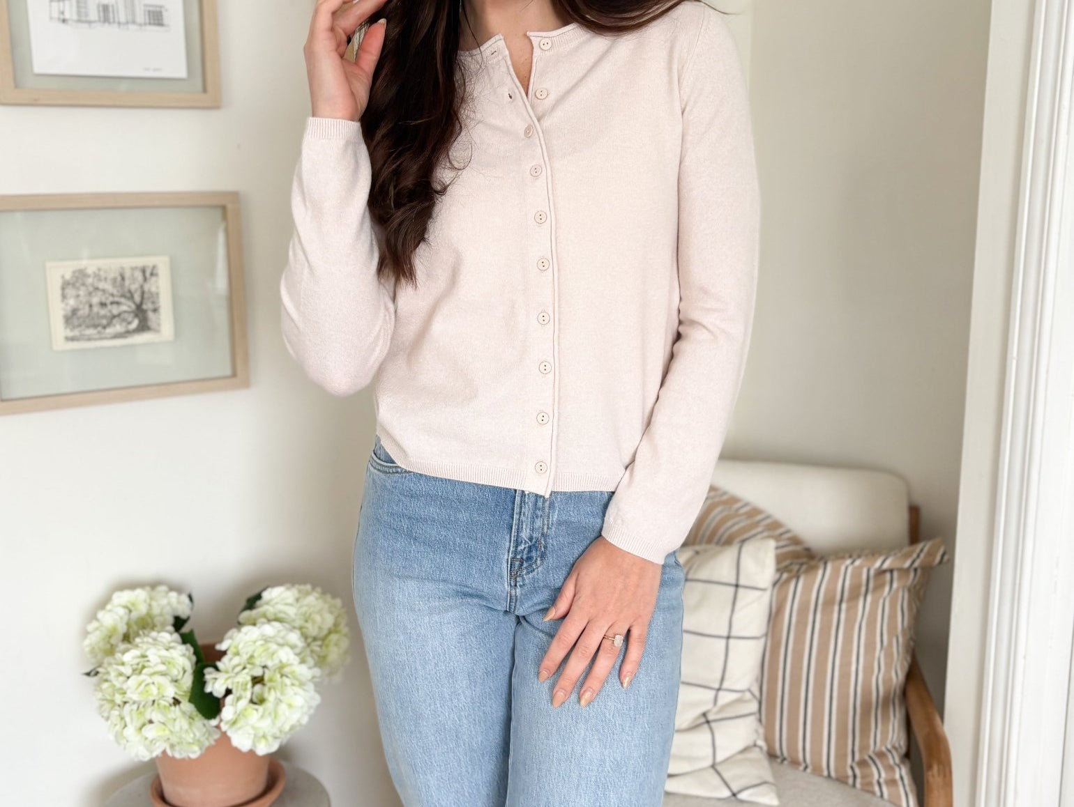 The Loyal Knit Long Sleeve Cardigan - Love and Lee Apparel