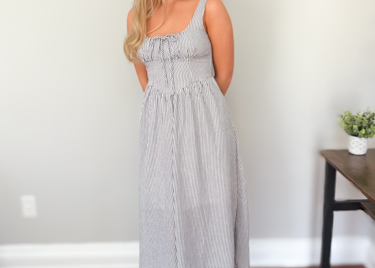 Olivia Square Neck Sundress - Love and Lee Apparel