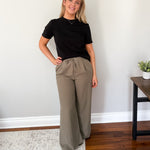 Bea High Waisted Wide Leg Pants - Love and Lee Apparel