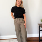 Bea High Waisted Wide Leg Pants - Love and Lee Apparel