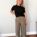 Bea High Waisted Wide Leg Pants - Love and Lee Apparel