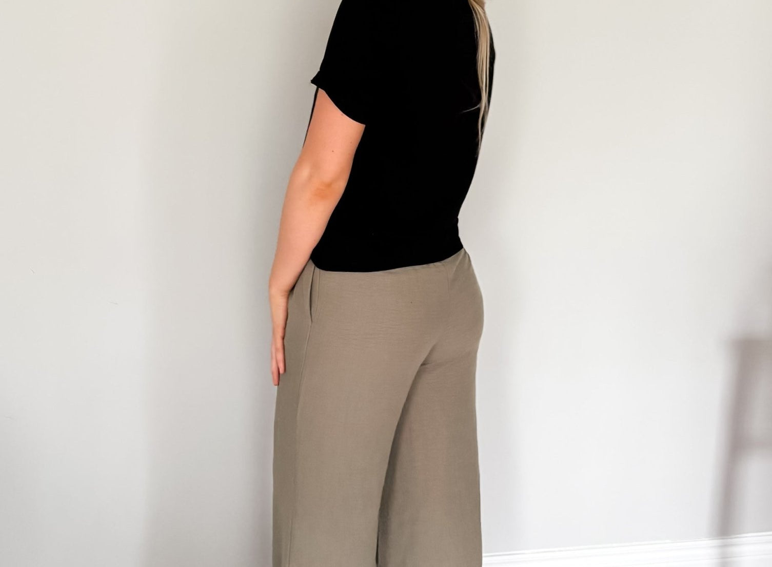 Bea High Waisted Wide Leg Pants - Love and Lee Apparel