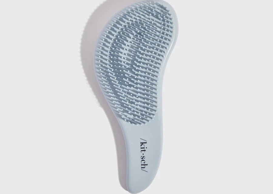 Haze Blue Detangling Brush by Kitsch - Love and Lee Apparel