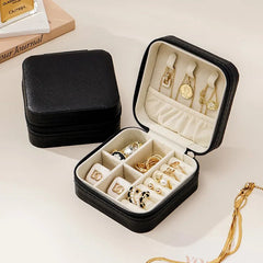 Travel Portable Jewelry Box - 3 colours available - Love and Lee Apparel