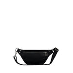 The Sarah - Black Vegan Leather Belt Lambert Bag - Love and Lee Apparel
