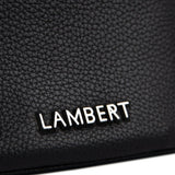 The Sarah - Black Vegan Leather Belt Lambert Bag - Love and Lee Apparel
