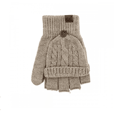 Convertible Cable Knit Mittens - Love and Lee Apparel